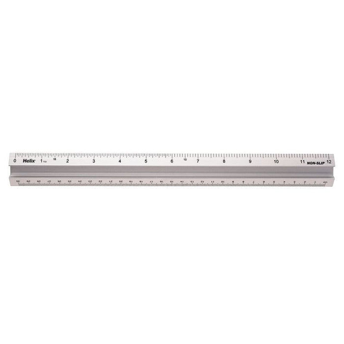 Helix Helix Aluminum Safety Ruler 30cm SG Education
