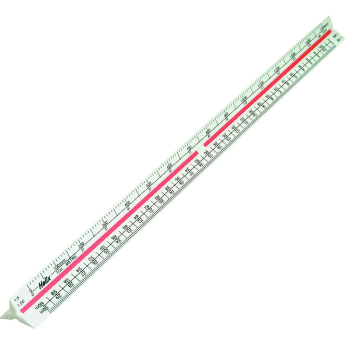 Helix Helix Triangular Scale Ruler SG Education