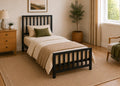 Holkham Black Metal Bed in Single Size