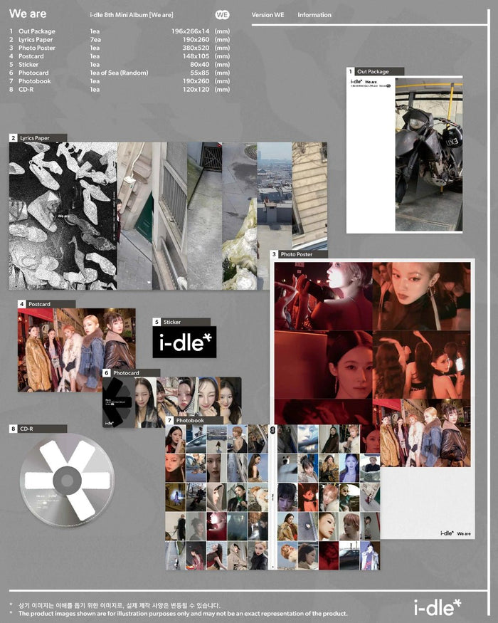 (G)I-DLE We Are album