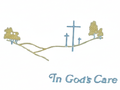 In God's Care Head Panel - White