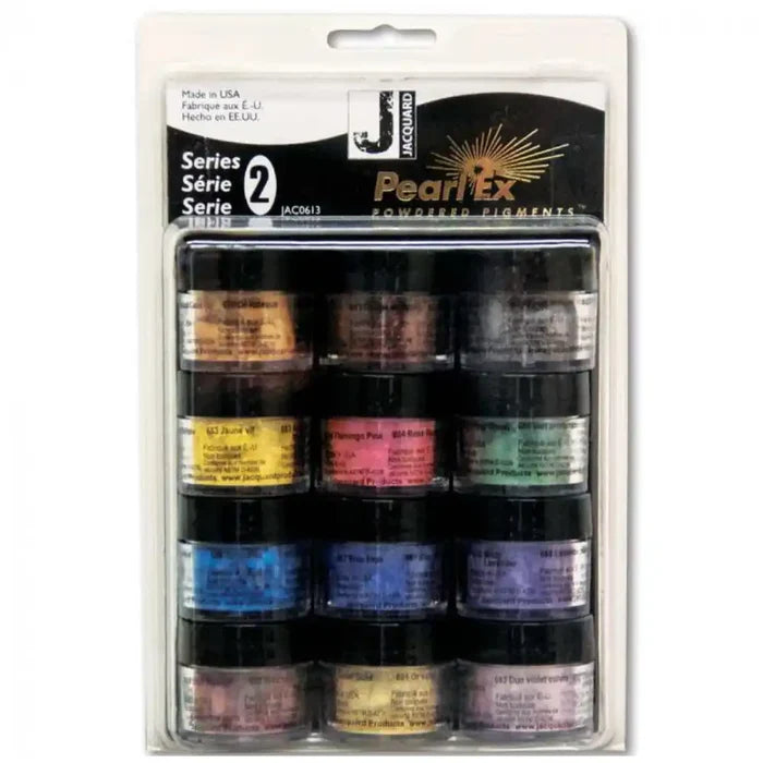 SG Education Jacquard Pearl Ex Powdered Pigment Series 2 Set 12 SG Education