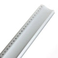 Jakar Jakar Ruler Aluminium 60cm with Ridge for Mount Cutter SG Education