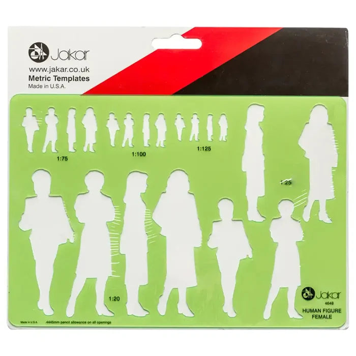 Jakar Jakar Template Human Female Figure SG Education