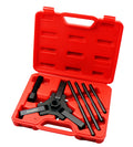 Kauplus Harmonic Damper Pulley Puller Set – 3-Jaw Harmonic Balancer Removal Tool Kit