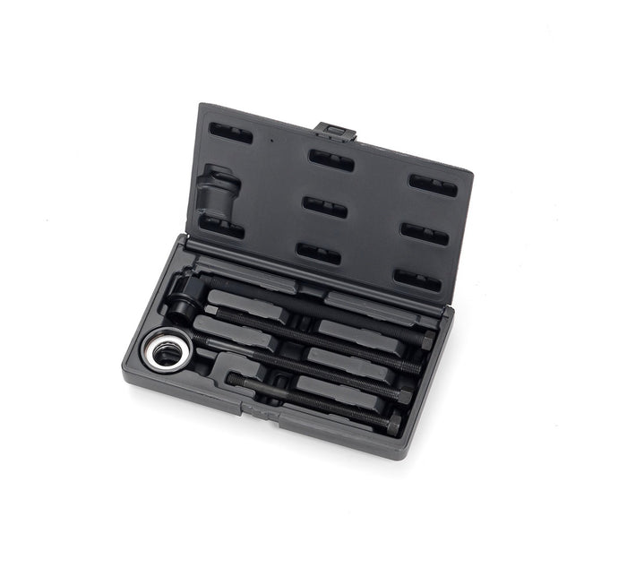 Kauplus Long-Reach Harmonic Balancer & Pulley Installer – 6-Piece Crank Pulley Tool Set for Engine Repair