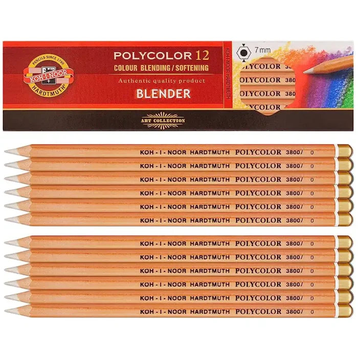 Koh-I-Noor Koh-I-Noor 3800 Coloured Pencil Blender 12 Pack SG Education