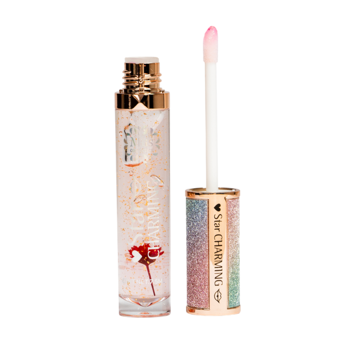 Lip gloss mágico flor