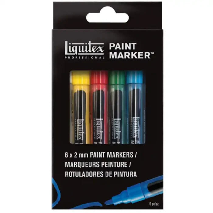 Liquitex Liquitex Paint Marker 6 Set SG Education