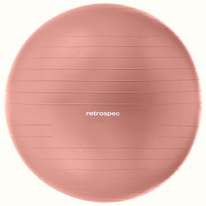 Luna Exercise Ball | Rose Ball and Base 55cm