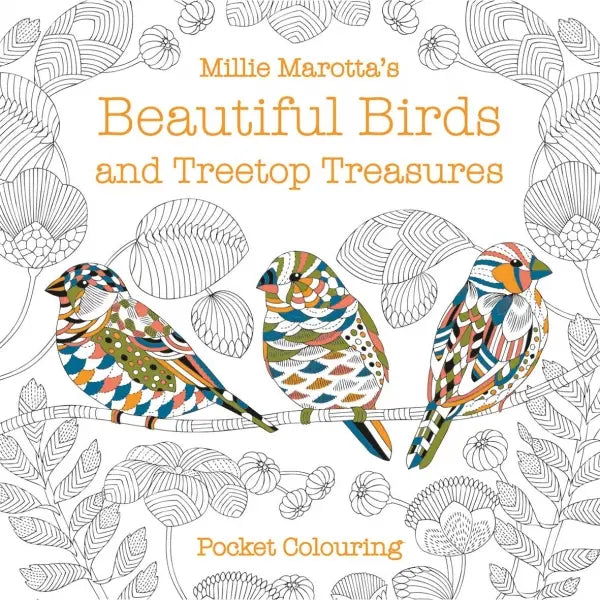 SG Education M. Marotta's  Beautiful Birds and Treetop Treasures Colouring Book SG Education
