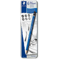 Staedtler Mars Lumograph Art Set of 6 Graphite Pencils SG Education