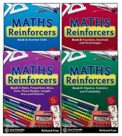 SG Education Maths Reinforcers 4 Pack SG Education