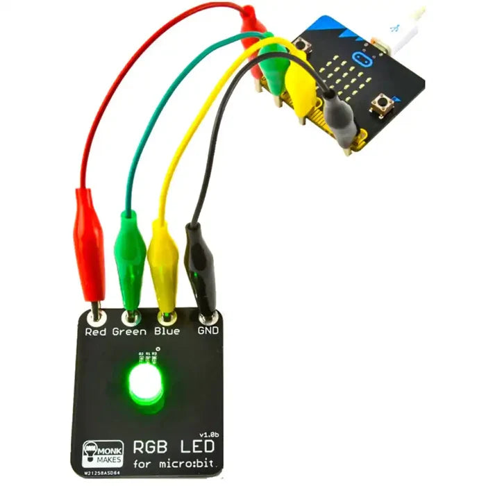 Monk Makes MonkMakes RGB LED Board for the BBC micro:bit SG Education