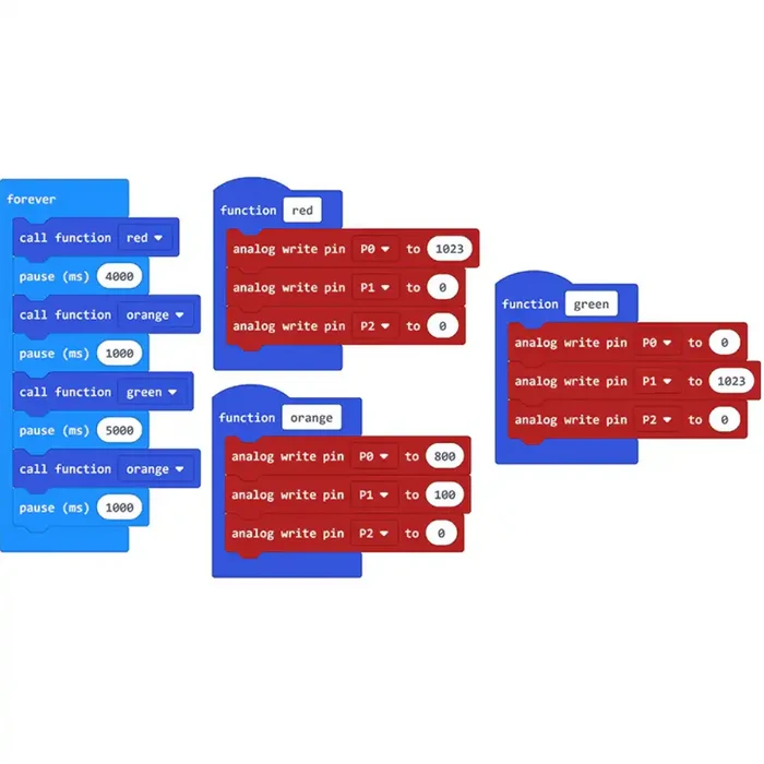 Monk Makes MonkMakes RGB LED Board for the BBC micro:bit SG Education