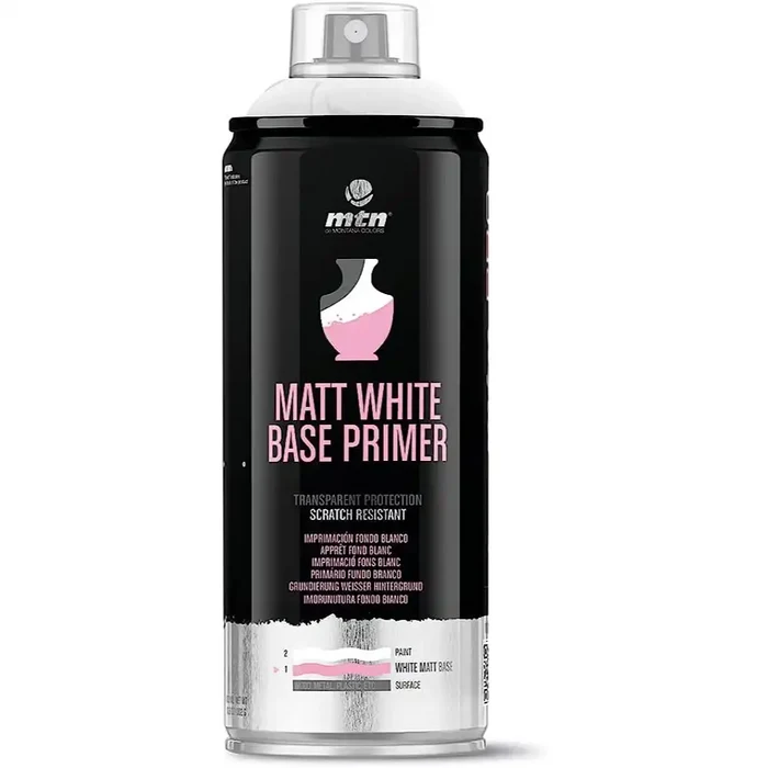 MTN Montana Colors Montana PRO White Based Paint Primer 400ml SG Education