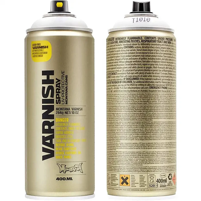MTN Montana Colors Montana Spray Varnish Semi-Gloss 400ml SG Education