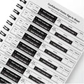 SG Education Ogham GDPR Visitors Sign-In Book 210x297mm SG Education