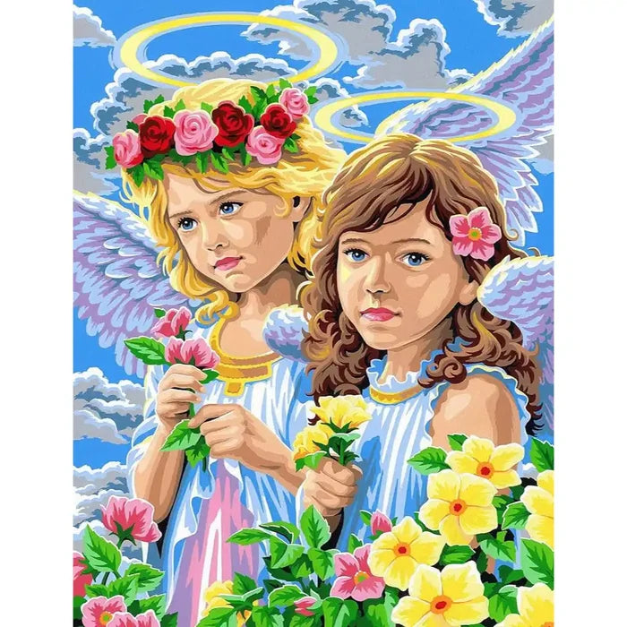 SG Education Painting by Numbers Medium  Angels SG Education