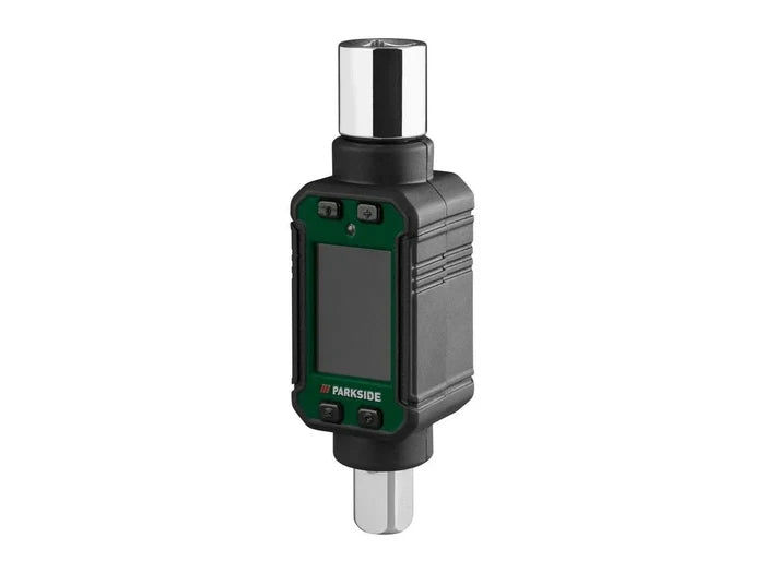 PARKSIDE Digital Torque Adaptor 40–200Nm 1/2" Drive Display & Alarms - Batteries Included