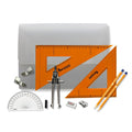 SG Education PolyBox with Clips & SG Strong Set Square SG Education