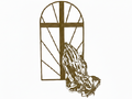 Praying Hands & Window Head Panel - Ivory