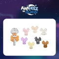 aniteez in dejavu light stick scrunchie