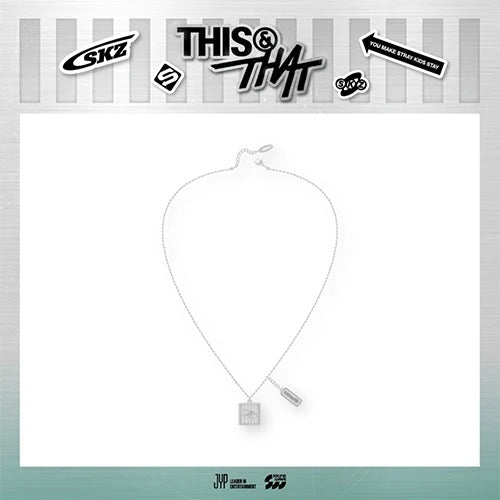 stray kids this and that pop up necklace