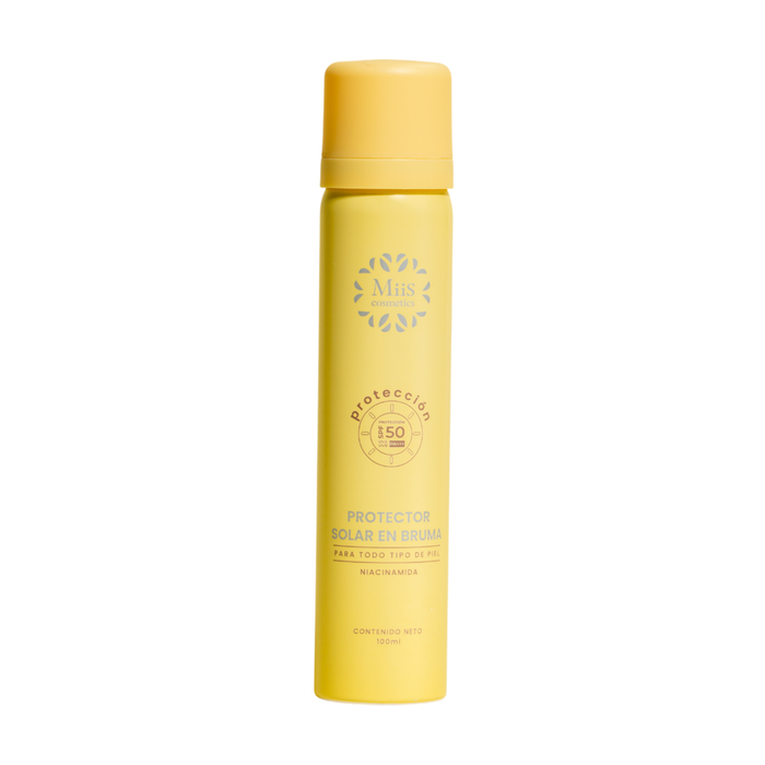 Protector solar en bruma