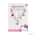 Pulsera charms kitty plateado