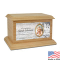 Rainier Treasured Life Oak Wood Urn