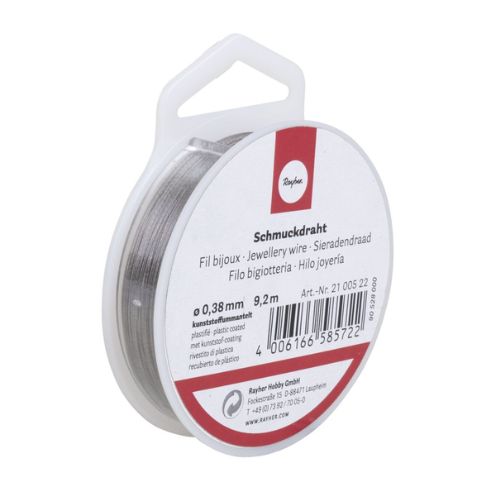 Rayher Rayher Jewellery Wire 0.38mm 9.2m SG Education