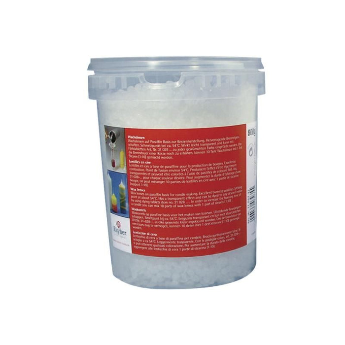 Rayher Rayher Paraffin Pellets White 800g Tub SG Education