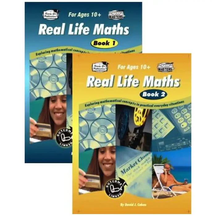 SG Education Real Life Maths Books 1 & 2 SG Education