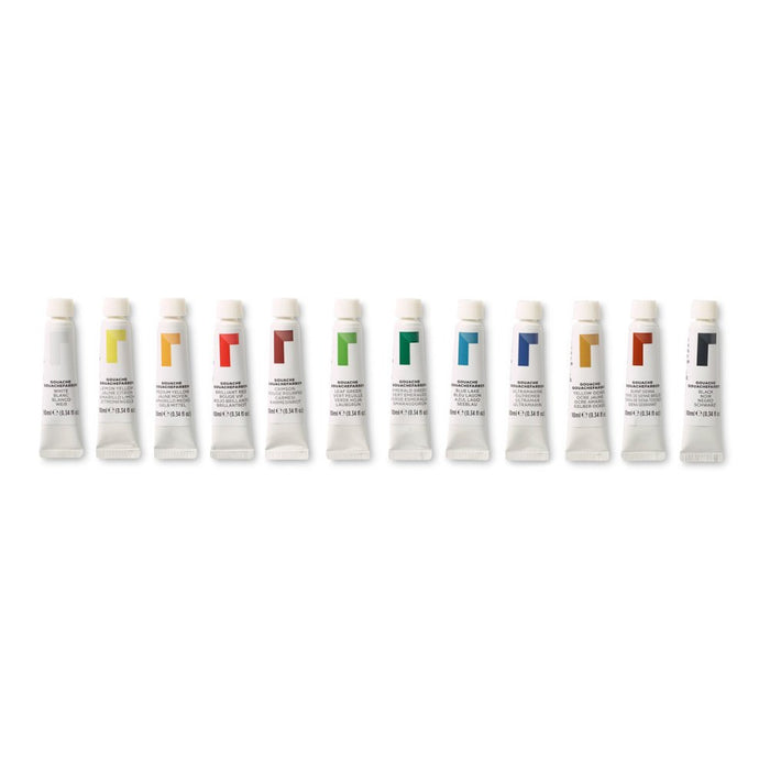 Reeves Reeves Gouache Tube 12x12ml Set SG Education