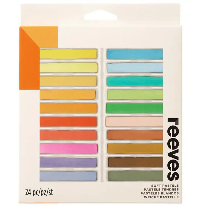 Reeves Reeves Soft Pastels Assorted 24 Pack SG Education