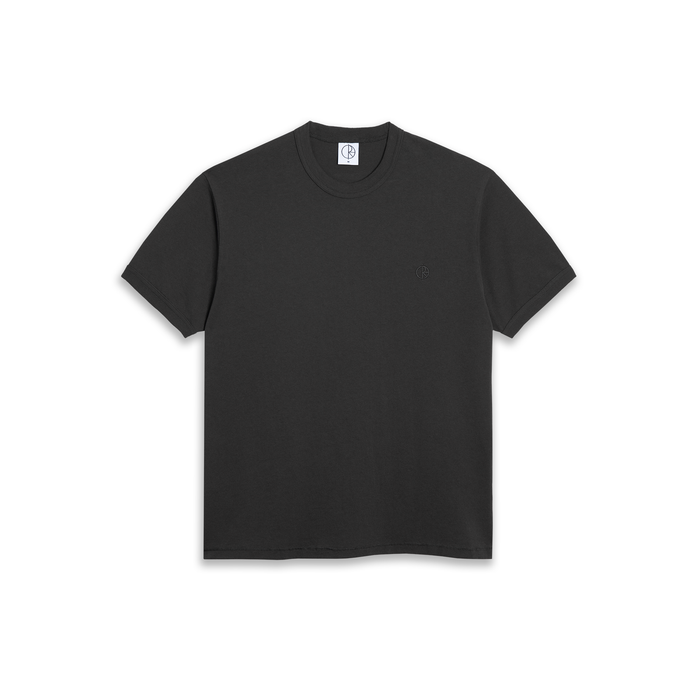 Ringer Tee - Dirty Black
