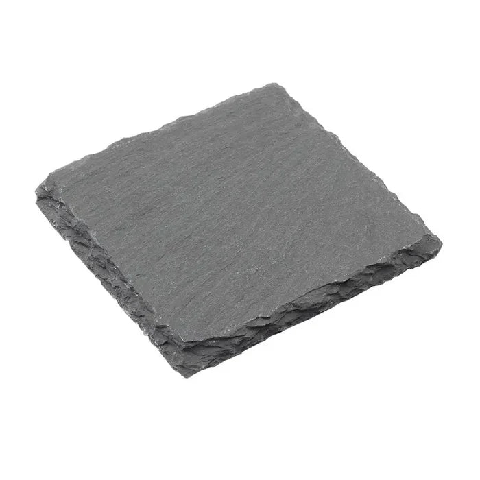 SG Education Rough Cut Laser Engraving Slate Square Coasters 4 Pack SG Education