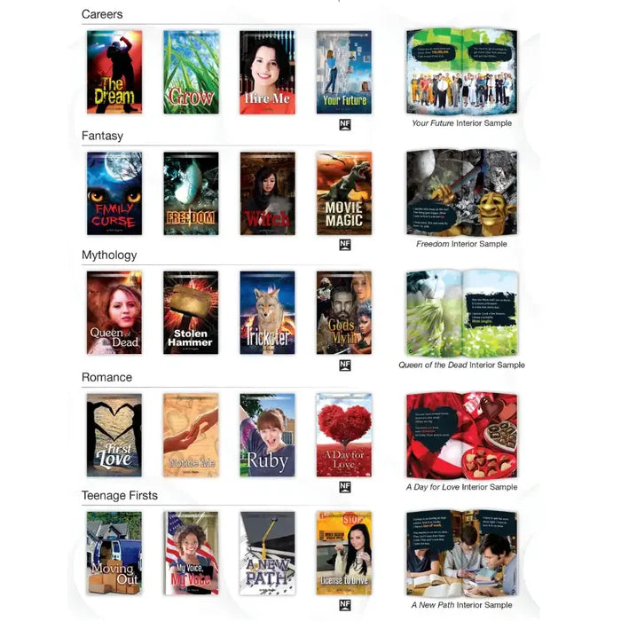 SG Education Saddleback Literary Books pk 20 EXCEL LS42 OBS23 SG Education