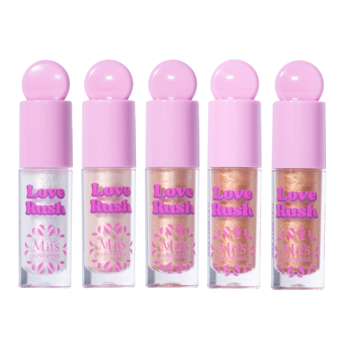 Set de iluminadores líquidos x 5