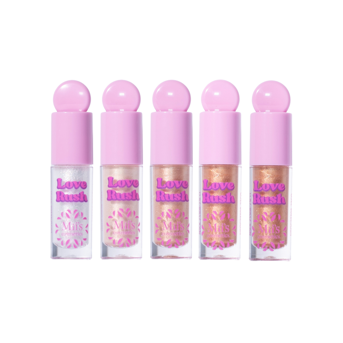 Set de iluminadores líquidos x 5