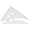 SG Education SG Adjustable Set Square 20cm 8inch SG Education
