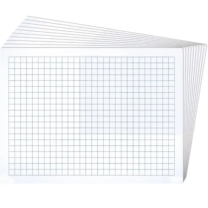 SG Education SG Whiteboard Grid/ Plain A4 20mm 30 Pack SG Education