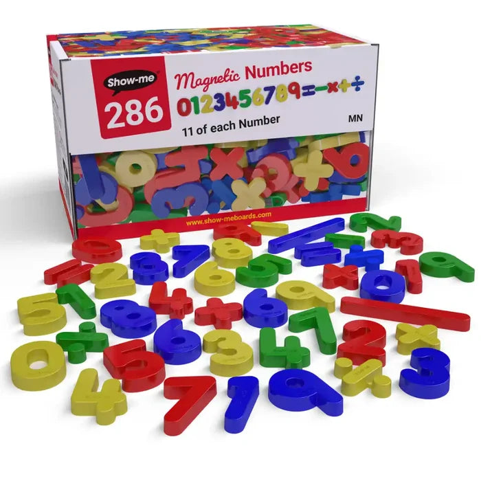 Show Me Show-me 286 Magnetic Numbers Symbols Maths SG Education