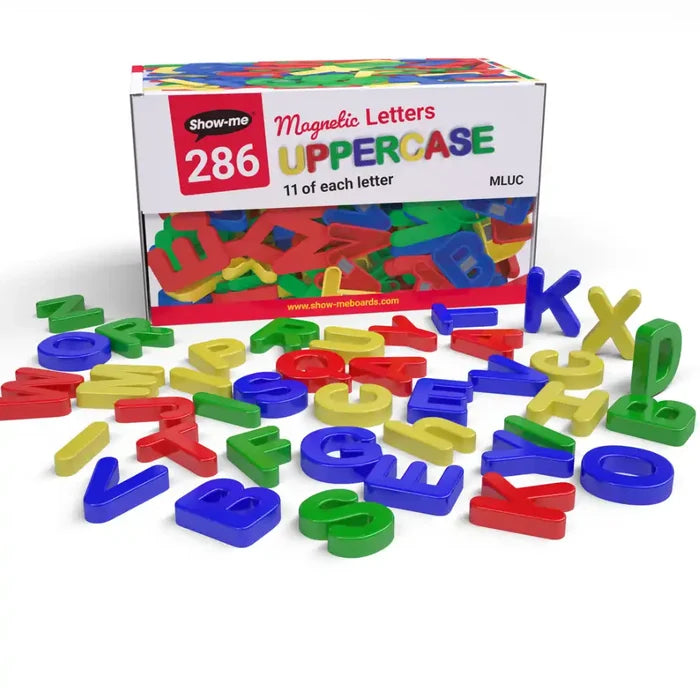 Show Me Show-me 286 Magnetic Uppercase Letters SG Education