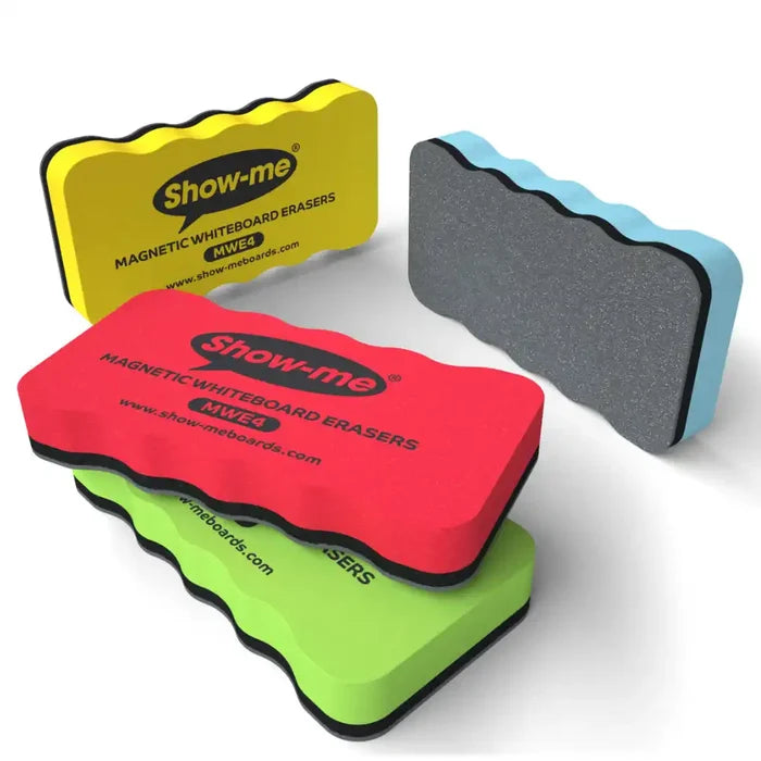 Show Me Show-me Magnetic Eraser 4 Pack SG Education