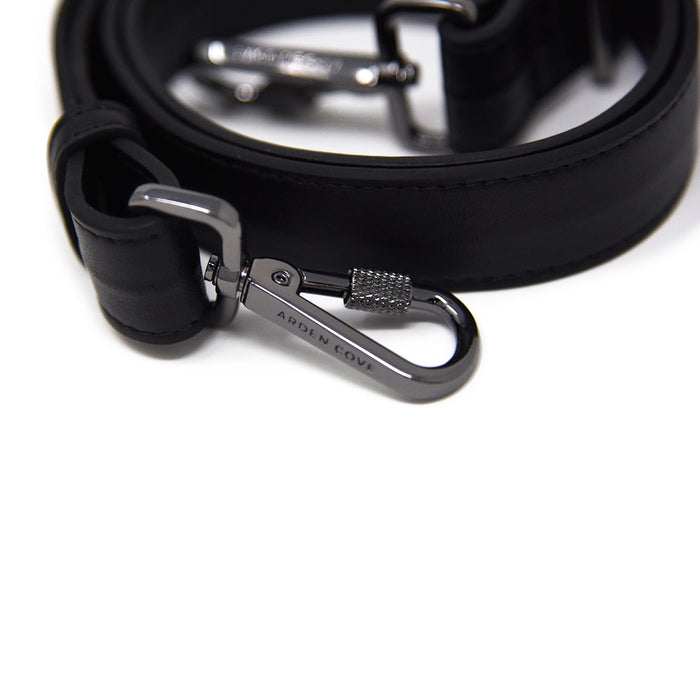 Slash Resistant Faux Leather Wide Strap (26" - 45.5")