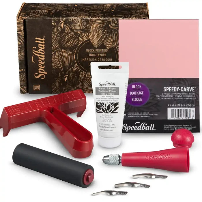 SG Education Speedball Speedy-Carve Block Printing 7 Piece Kit SG Education