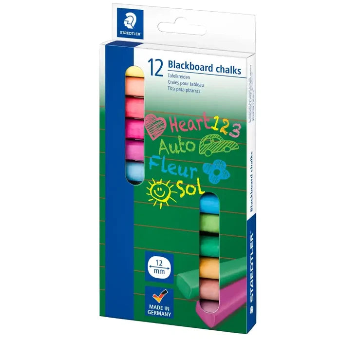 Staedtler Staedtler Blackboard Chalks 12 Pack SG Education
