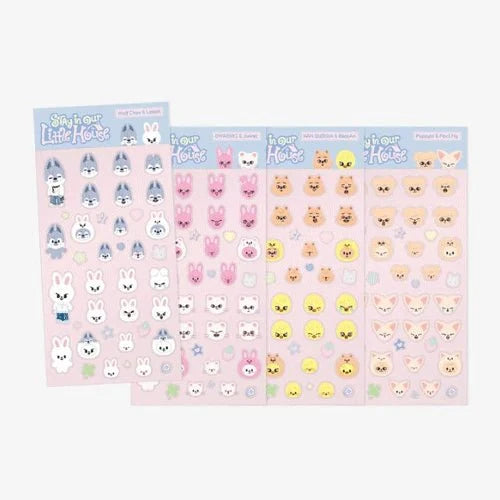 stray kids 6th fanmeeting stay in our house skzoo 3d sticker